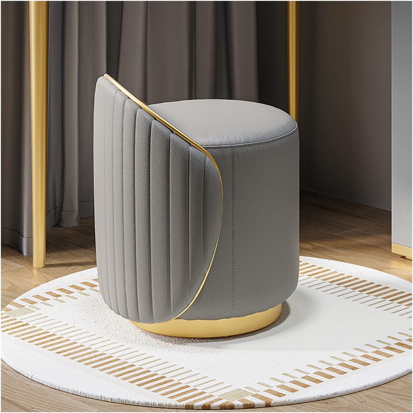 HIHELO Dressing Tables Slate Corner Dressing Table Bedroom Small Apartment Modern Minimalist Dressing Table Storage Cabinet Corner Dressing Table Vanity for Dressing (Color : 60cm)