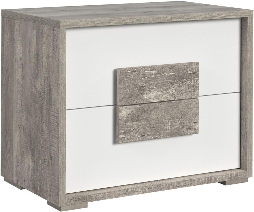 Picket House Vega King 3PC Bedroom Set with LED in Dual Tone