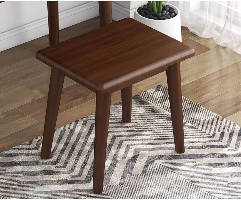 Vanity Benches Dressing Table with Lamp and Mirror Integrated Modern Minimalist Dressing Table Small Apartment Bedroom Makeup Table (Color : A)