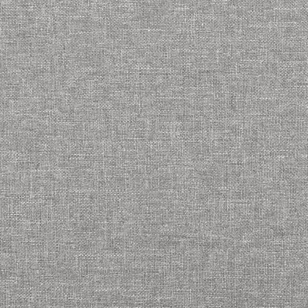 Light Grey Queen Fabric Bed Frame with Textured Finish, Durable Plywood and Engineered Wood Construction, Spacious Design for Two Adults, Versatile Modern Bedroom Furniture,