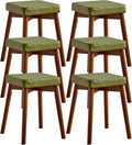 Upholstered Vanity Bench Set - Solid Wood Stool with Soft Cushion Seat for Living Room, Dining Room, Entryway, Bedroom, Home Decor