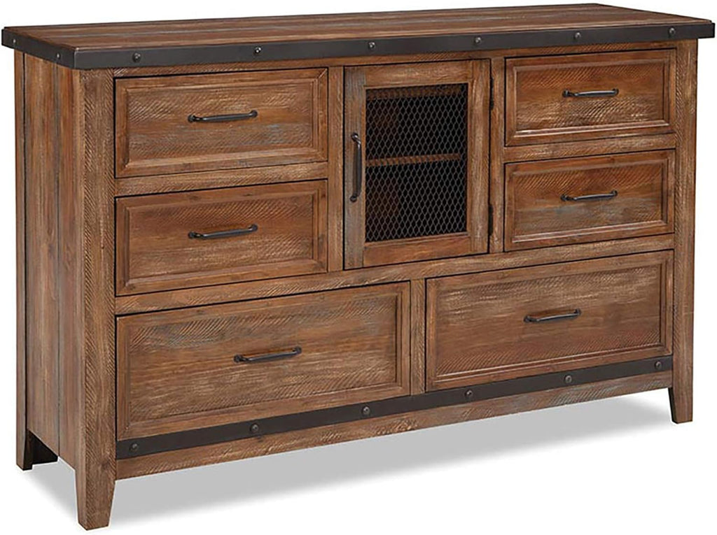 Intercon Taos King Size 4 Piece Panel Bedroom Set