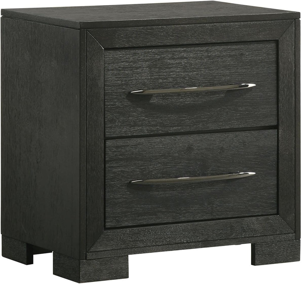 Picket House Furnishings Kenn King Panel 3PC Bedroom Set in Black