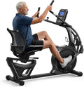 MERACH Recumbent Exercise Bikes for home, Light Commercial High-end Recumbent Bike for Seniors Adults, Magnetic Recumbent Exercise Bike with Smart Bluetooth and Exclusive App, LCD, Heart Rate Handle