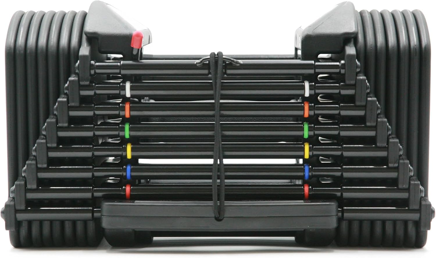PowerBlock Pro 50 Adjustable Dumbbells, Sold in Pairs, 5-50 lb. Dumbbells, Durable Steel Build, Innovative Workout Equipment, All-in-One Dumbbells