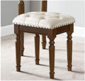 BTZHY Vanity Chair,Leather Vanity Benches Footstools, Piano Stool, Makeup Seat, Garden Stools, Dressing Stools, Living Room and Bedroom Desk Stools