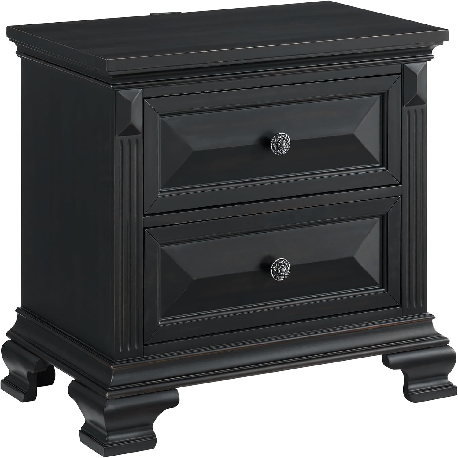 Picket House Furnishings Sumner King Panel 3PC Bedroom Set in Black