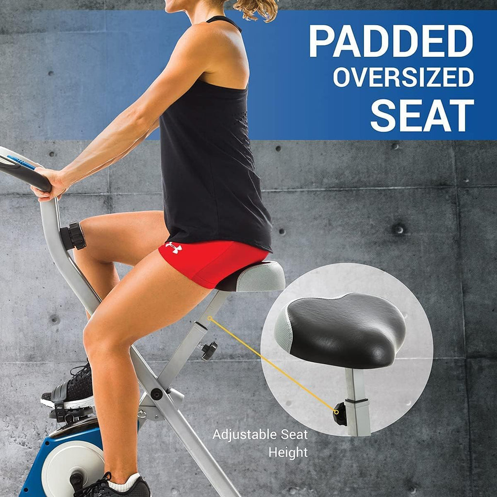Folding Exercise Bike, 225 LB Weight Capacity