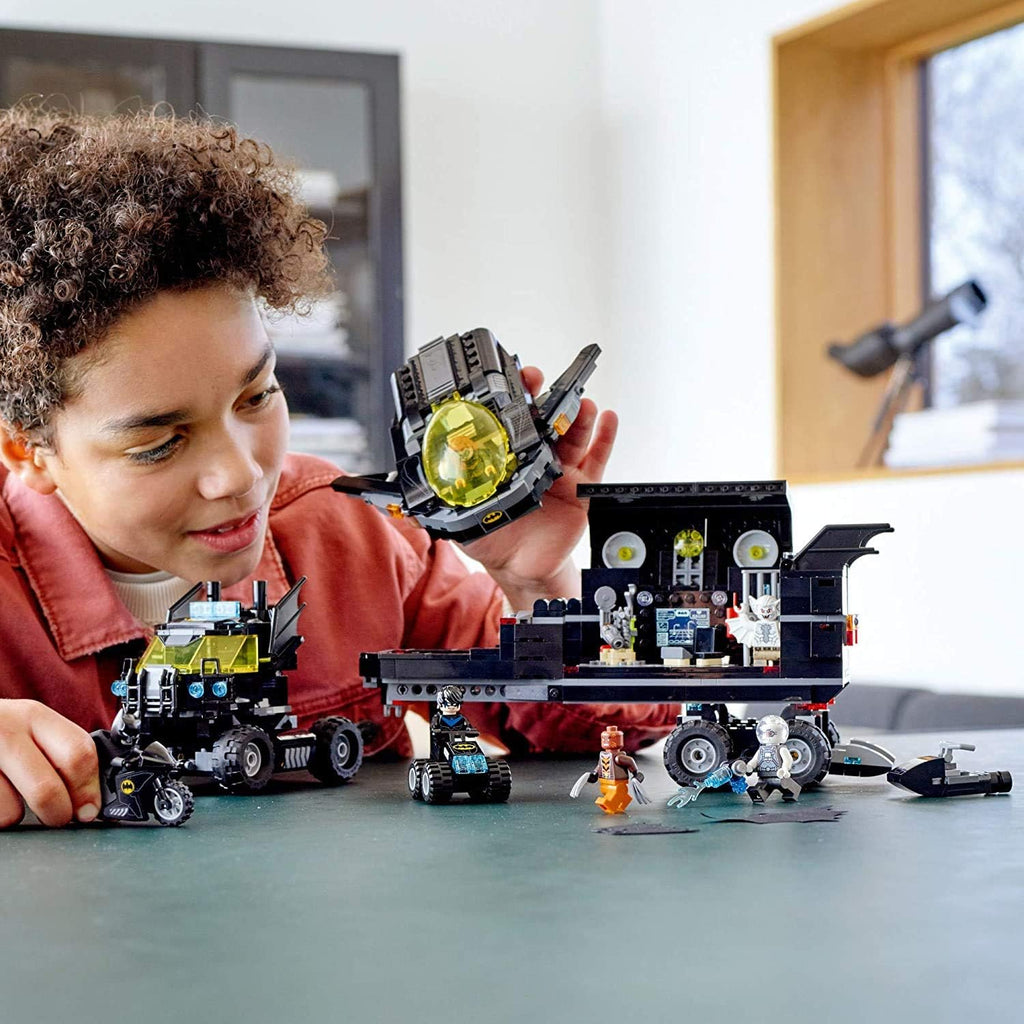 LEGO DC Mobile Bat Base 76160 Batman Building Toy, Gotham City Batcave Playset and Action Minifigures, Great 'Build Your Own Truck' Batman Gift for Kids Aged 6 and up (743 Pieces)