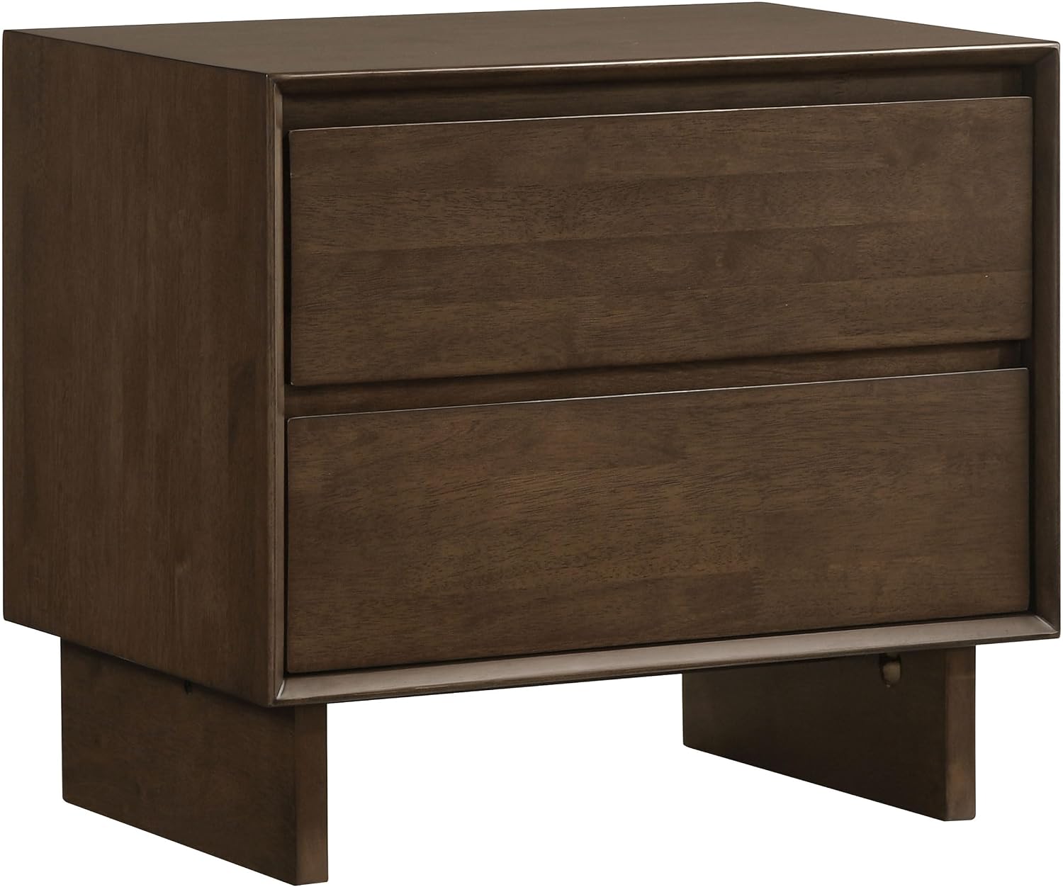 Coaster Home Furnishings Glenwood Transitional 4-Piece Bedroom Set Eastern King Size Panel Bed Frame 48-inch Headboard Warm Brown 225011KE-S4