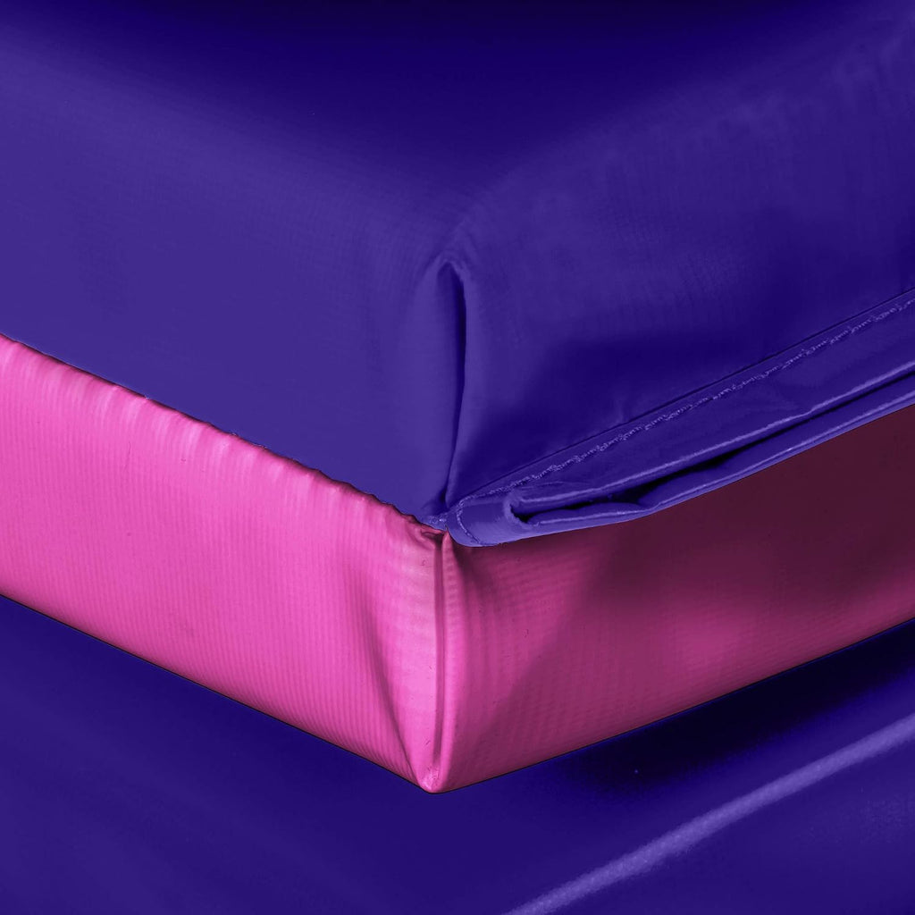 We Sell Mats - 4 ft x 8 ft x 2 in Premium Personal Fitness & Exercise Mat for Home Workout - Lightweight and Folds for Carrying – All Purpose Home Gym Mat – Thick Mat for Yoga, Pilates, Stretches