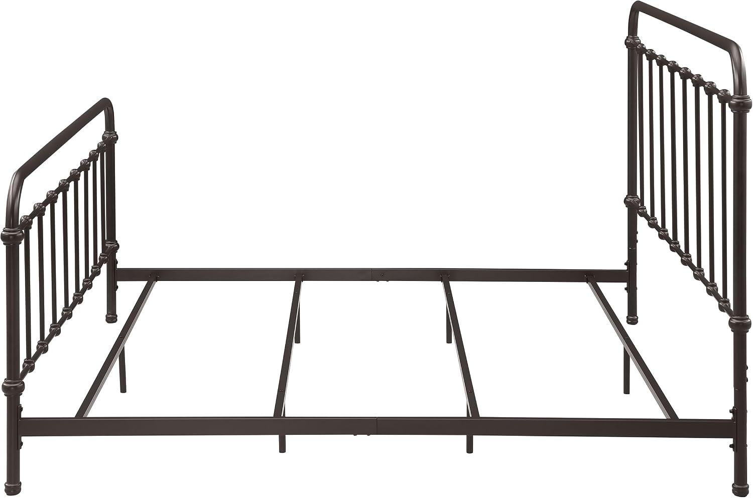 Coaster Home Furnishings Livingston Transitional Wood Eastern King Size Open Frame Bed Frame 52-inch Headboard Dark Bronze 300399KE
