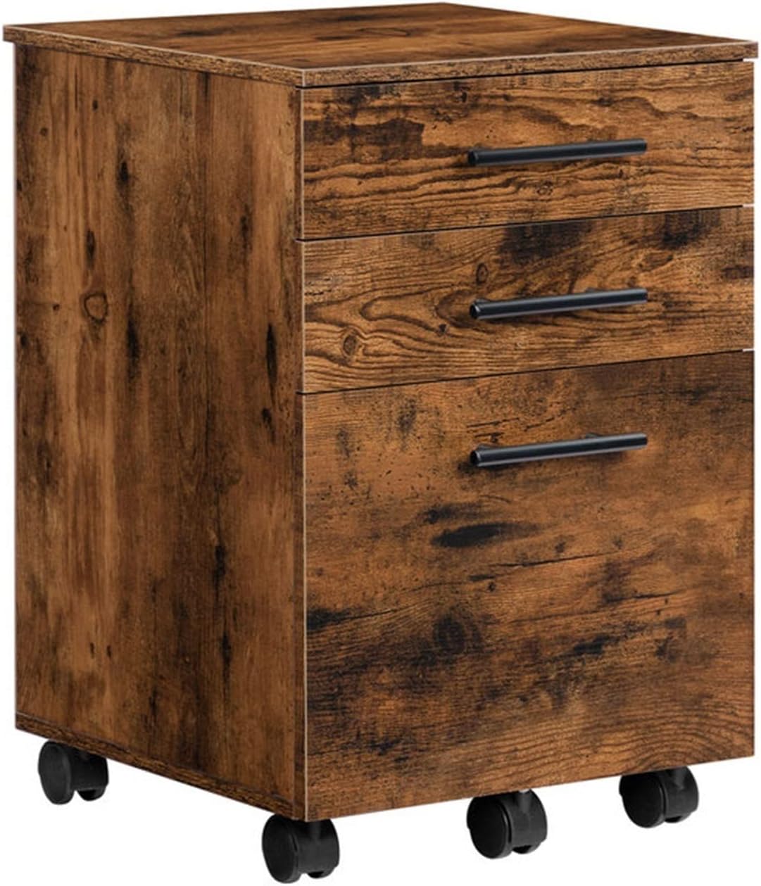 Office Cabinets, Racks and Shelves Office File Cabinets3 Drawer Organizer Mobile Base 5 Wheel Cabinet with Hanging File Drawer for Home Office Home Office Cabinets (Color : 1) (1)