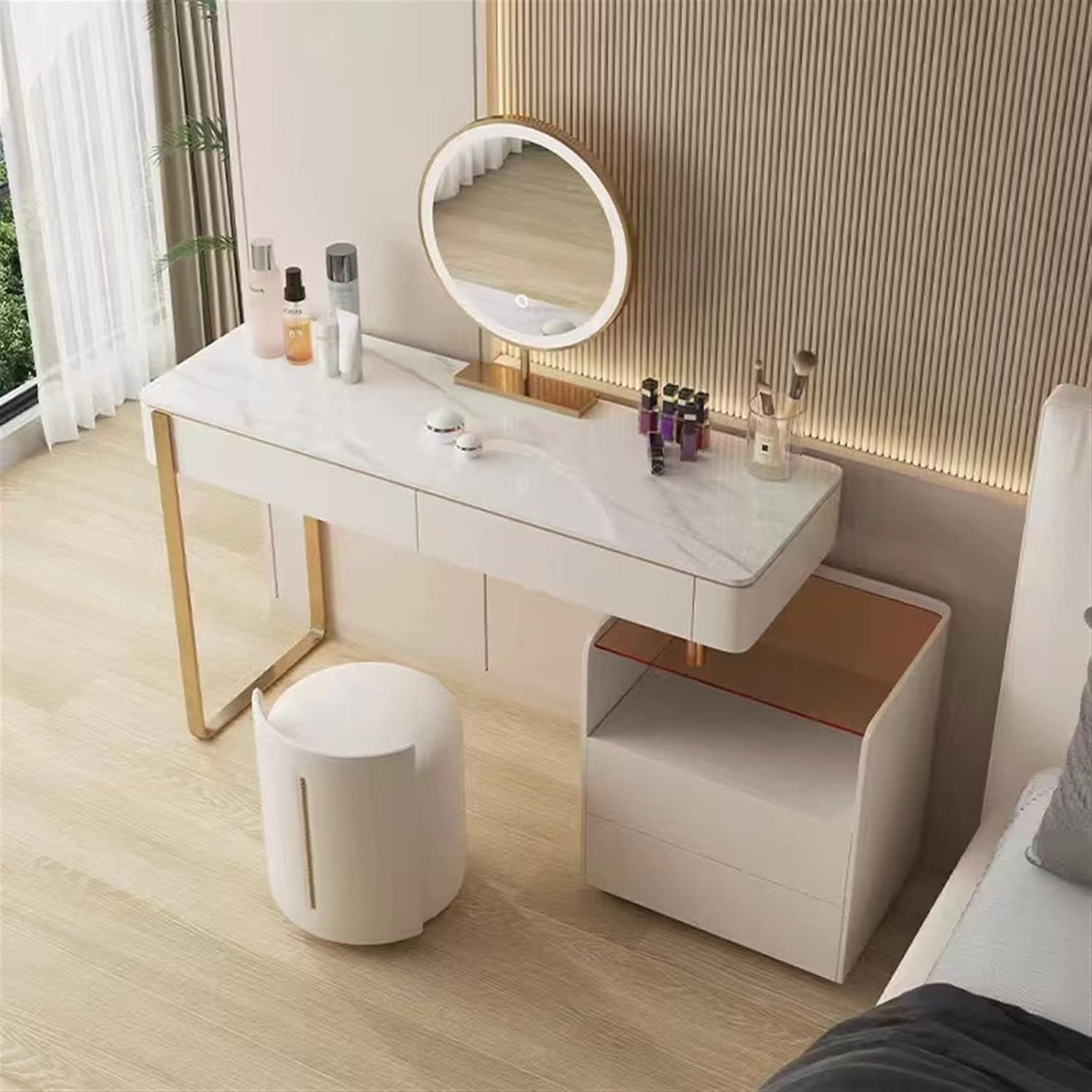 Vanity Benches Dressing Table Modern Dressing Table Storage Table Bedroom Furniture Corner Dressing Table