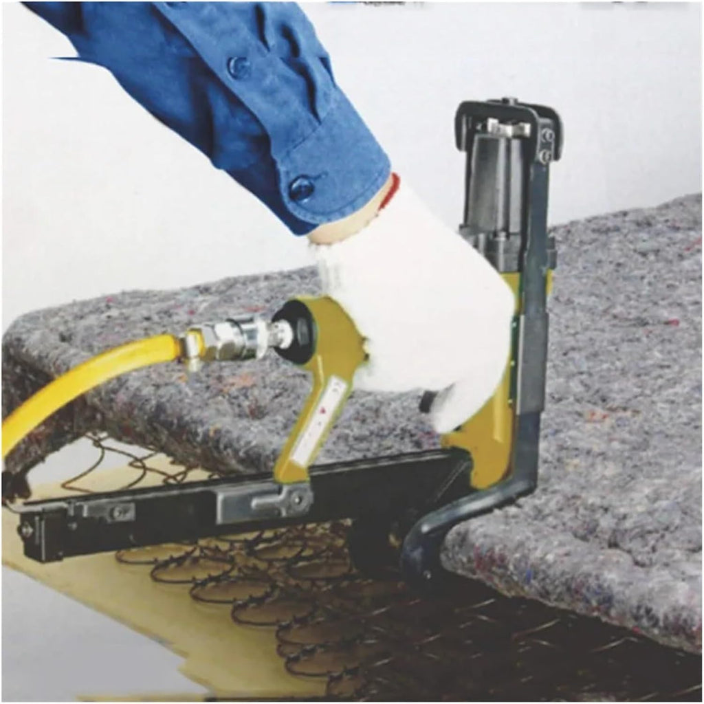 Pneumatic Nailing Gun, Brown Chip Air Nailing Gun, Sofa Cushion Cloth Blanket Woodworking Pneumatic Nail Gun Air Stapler P88U,DIY Tools