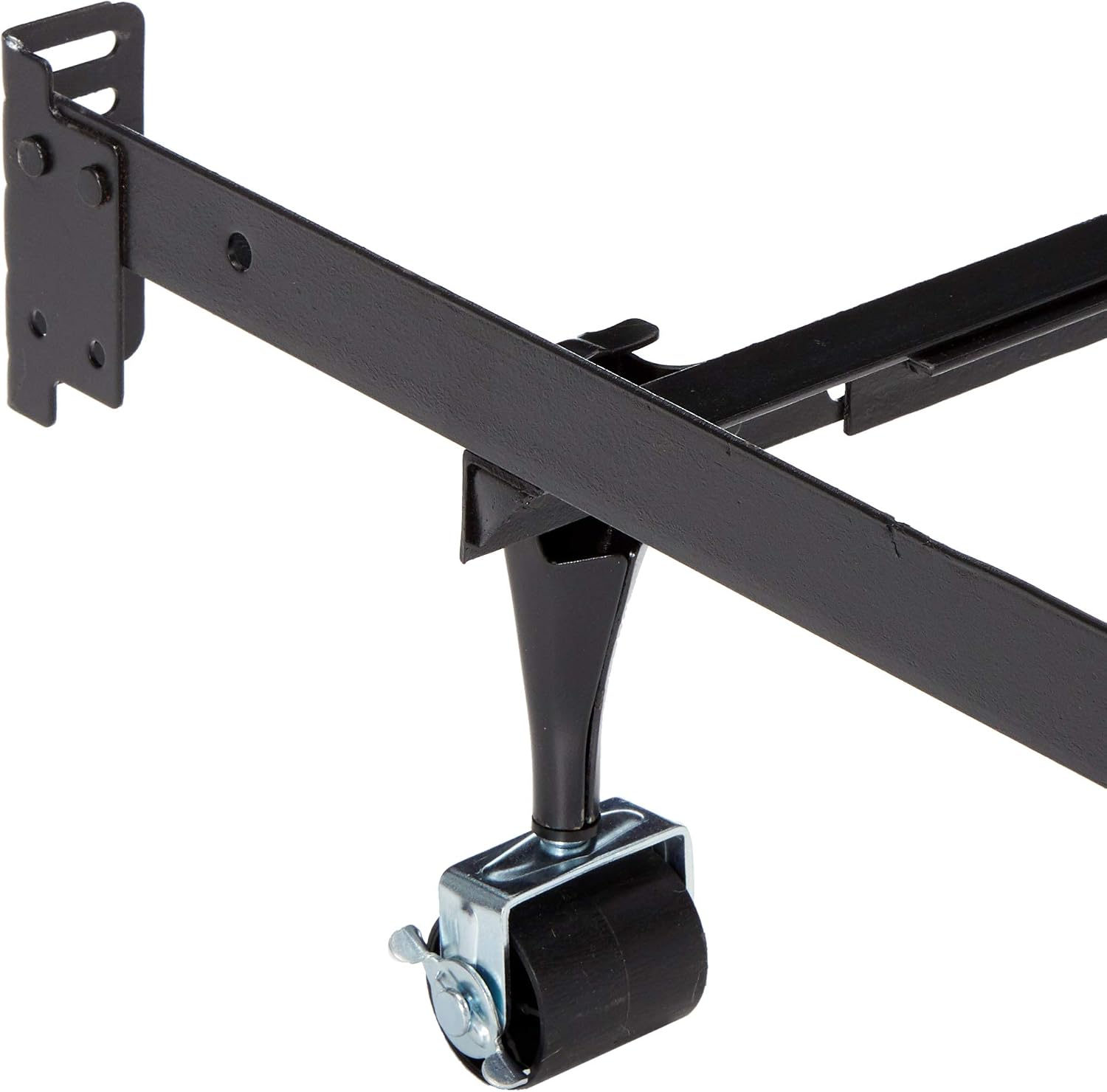 MALOUF Heavy Duty 9-Leg Adjustable Metal Bed Frame with Center Support and Rug Rollers - UNIVERSAL (King, Cal King, Queen, Full, Twin XL, Twin), Standard 7.5' Clearance