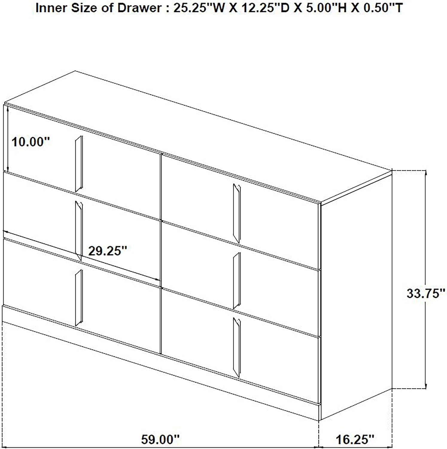 Coaster Home Furnishings - INES - Wood - 5-Piece Bedroom Set with Upholstered Bed and Flat Drawer Fronts - Bedroom - Queen Size - White High Gloss and Grey - 223091GRYQ-S5