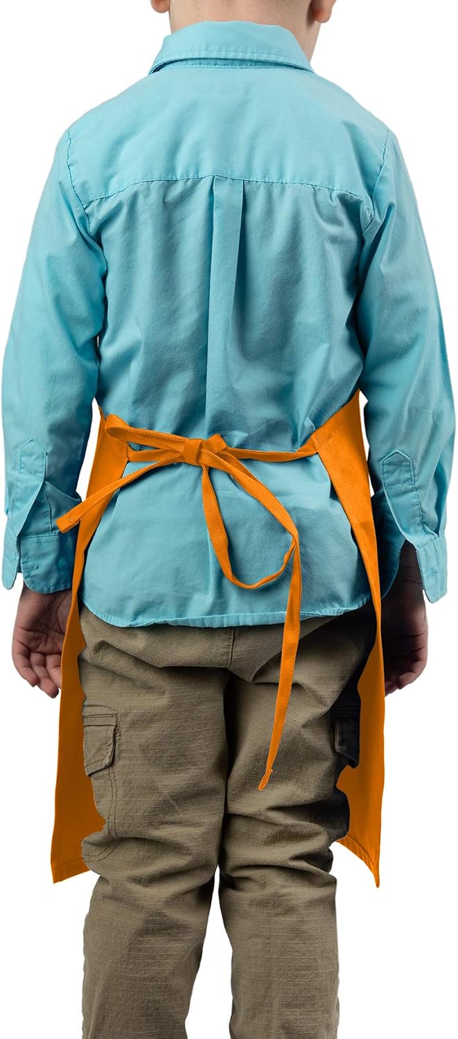 KNG Kids Cooking Apron for Girls and Boys – Medium