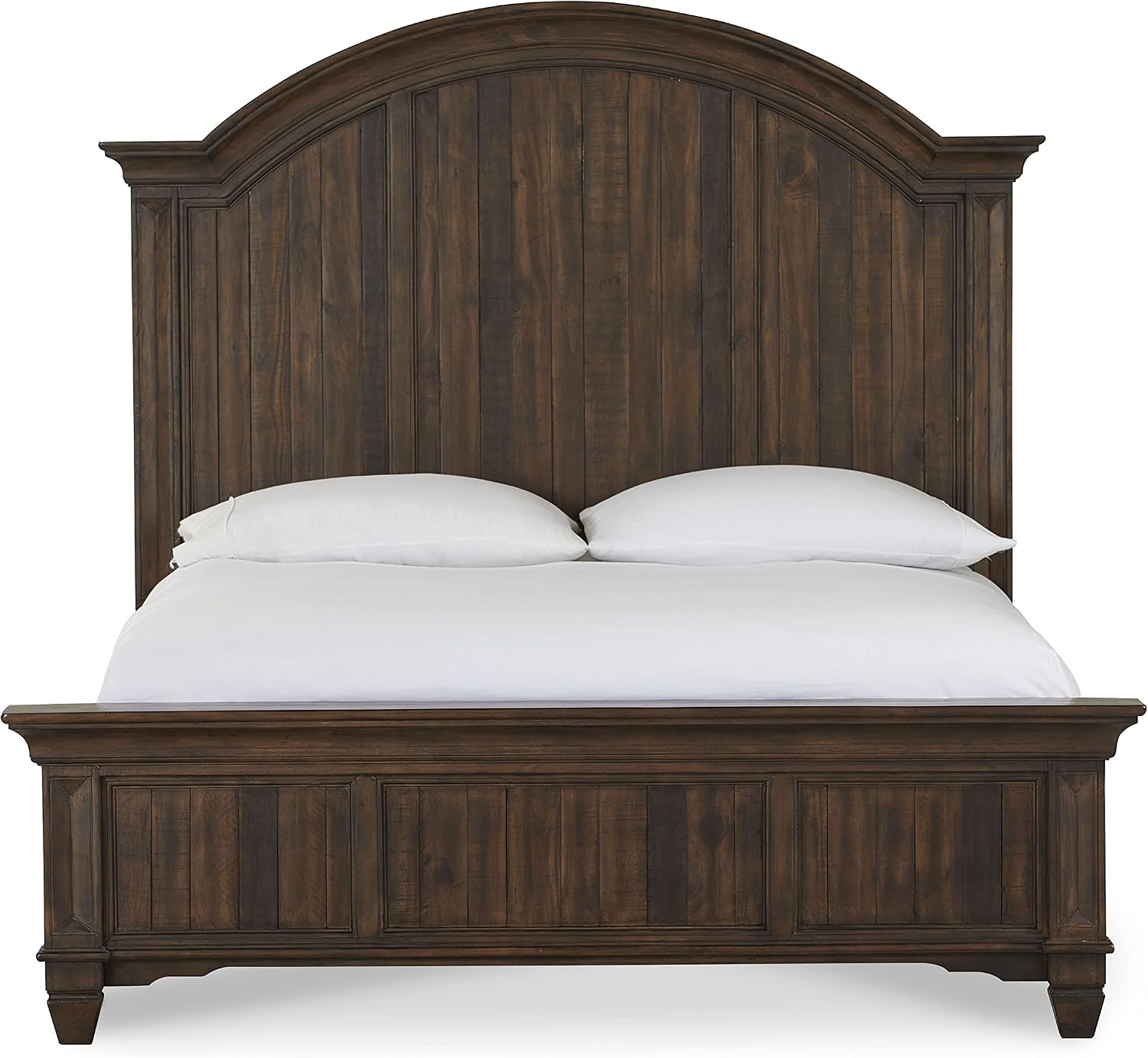 Modus Furniture Solid Wood Bed, Queen, Colston - Burlap