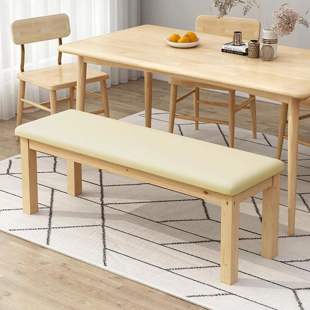 BTZHY Vanity Chair,Rectangular ns Bench, Foot Stool for Living Room, Vanity Chair for Makeup Room, Upholstered n Foot Rest for Modern Bedrooms, and Corridors