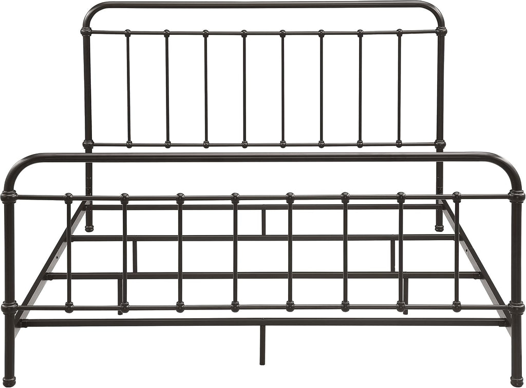 Coaster Home Furnishings Livingston Transitional Wood Eastern King Size Open Frame Bed Frame 52-inch Headboard Dark Bronze 300399KE