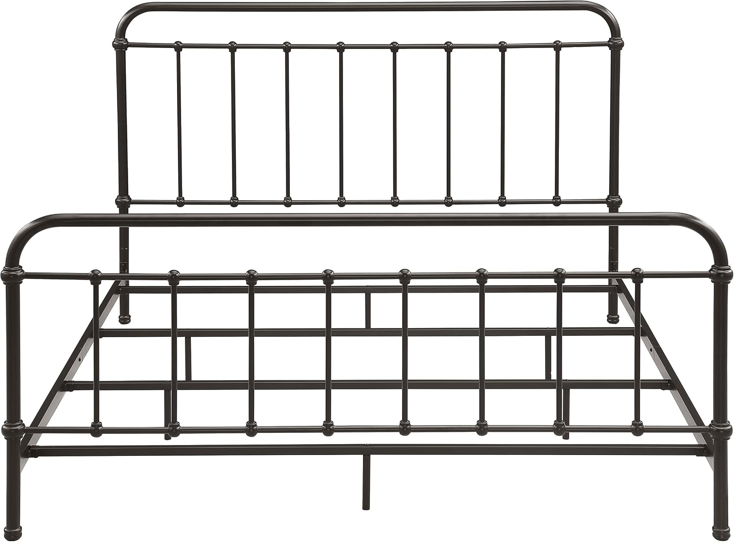Coaster Home Furnishings Livingston Transitional Wood Eastern King Size Open Frame Bed Frame 52-inch Headboard Dark Bronze 300399KE