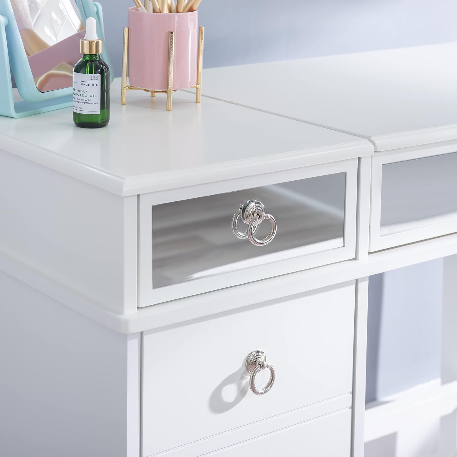 Linon Vanity Set, White