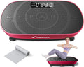 MERACH Vibration Plate Exercise Machine, Whole Body Workout Equipment for Women, Bluetooth and Silicone Pedal, Vibration Plate with Auto Mode, Vibrate Fitness Platform for Home