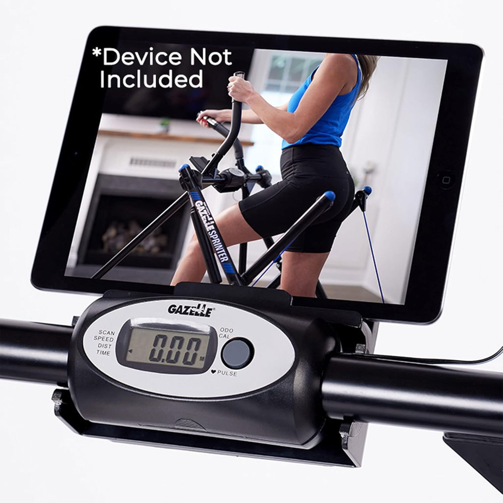 Gazelle Glider Elliptical Hybrid Exercise Machine Plate for Home Gym, Pacer or Sprinter Model - Low-Impact Cardio & Strength Training