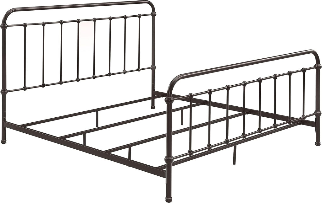 Coaster Home Furnishings Livingston Transitional Wood Eastern King Size Open Frame Bed Frame 52-inch Headboard Dark Bronze 300399KE