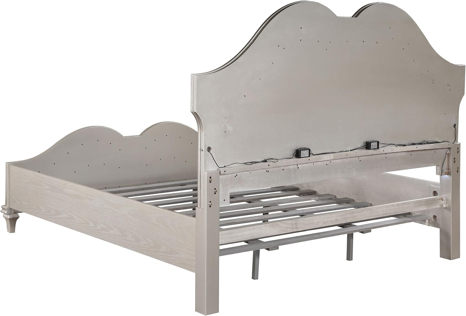 GOWE Evangeline Silver Oak 4-Piece Eastern King Bedroom Set