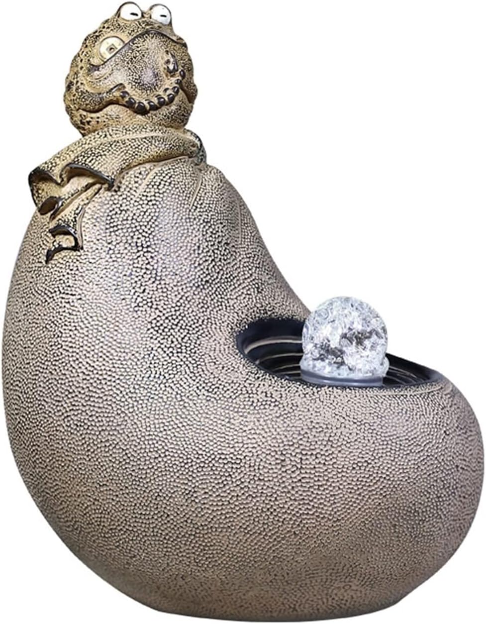 Small Indoor Water Fountain Water Features Outdoor Tabletop Fountain Rotating Ball Tabletop Fountain- Lucky Tabletop Fountain Zen Meditation Indoor