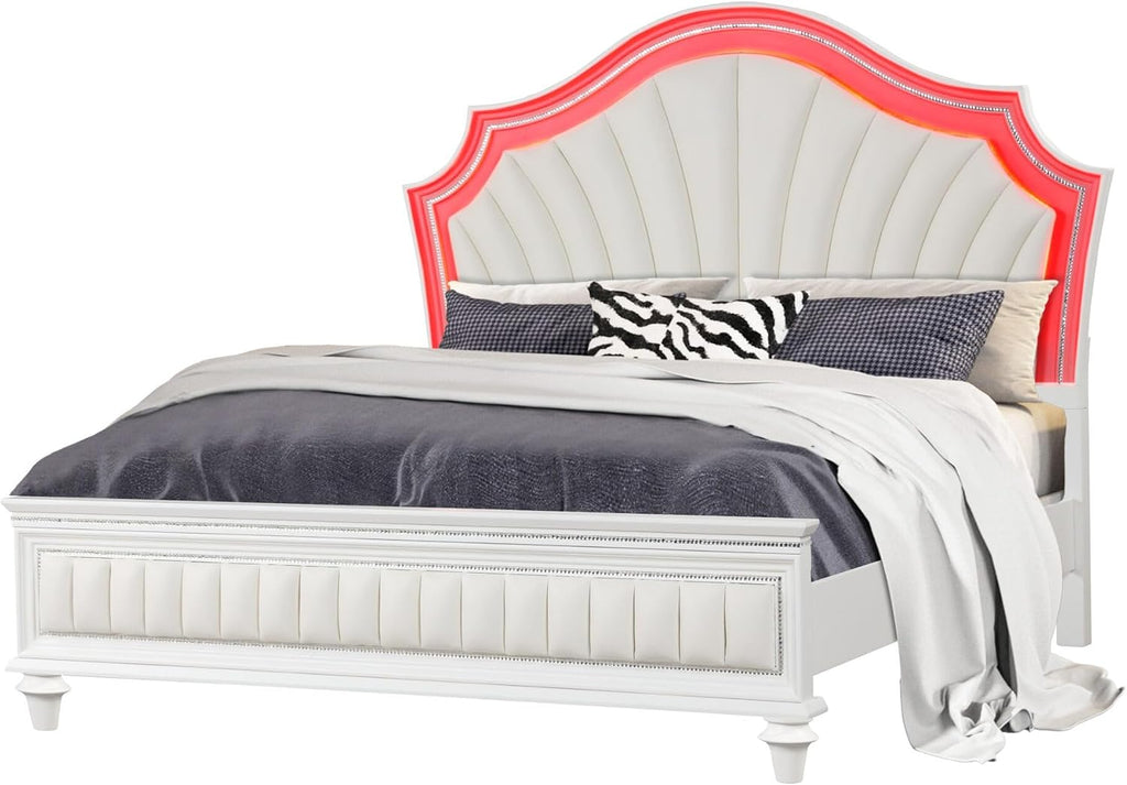 First of a Kind Rosie King 4 Piece Bedroom Set