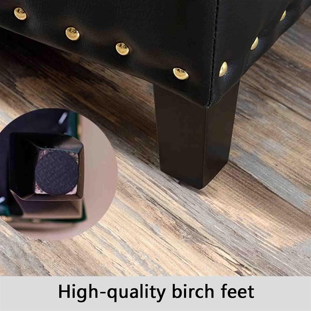 Ottomans Stools Stool Home Storage Bench Pu Leather Bedroom Living Room Decor Clothes Toys Shoe Storage Corner Foot Stool,