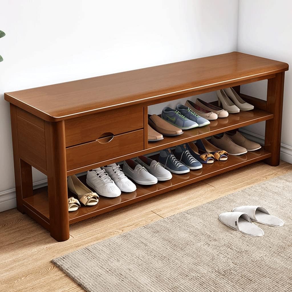 Stylish Shoe Rack Bench with Storage Drawer Versatile Entryway Stool for Living Room Porch Corner Corridor Perfect for nizing Shoes and Enhancing Home Decor