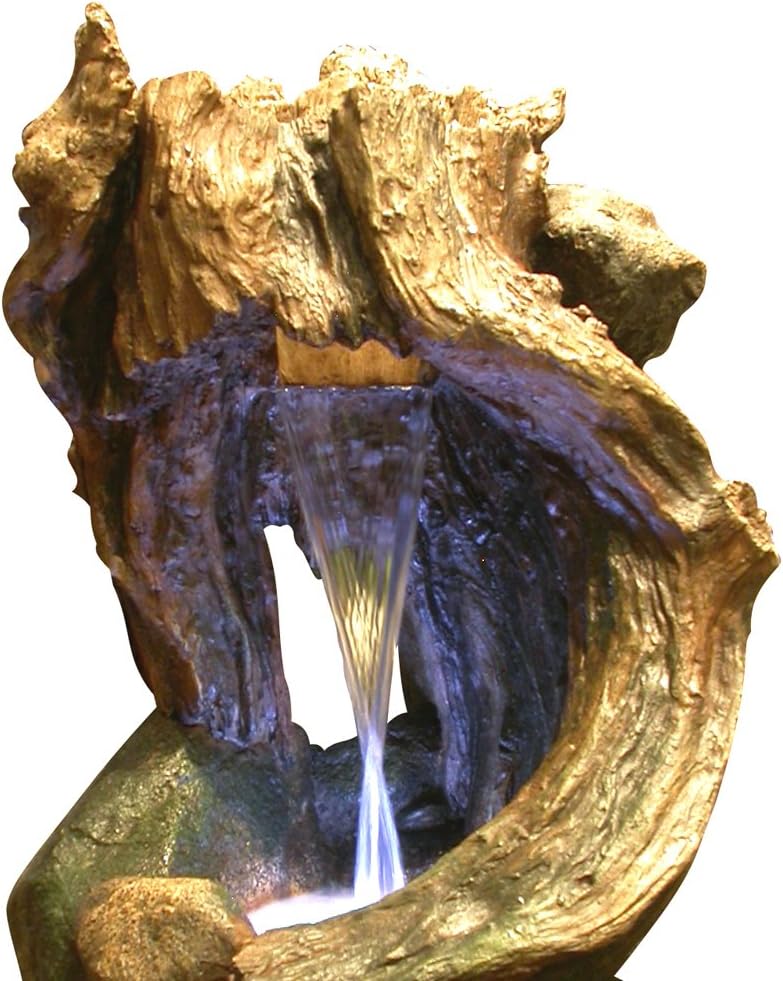 Alpine Rainforest Tabletop Fountain with 1-LED light