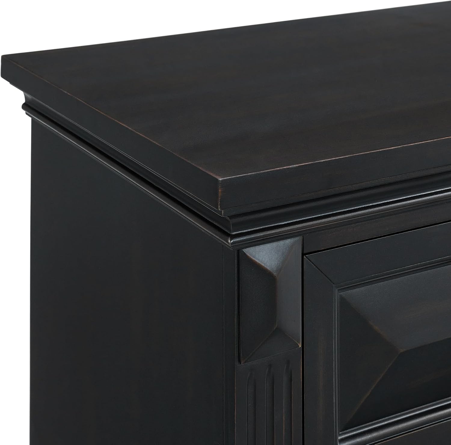 Picket House Furnishings Sumner King Panel 3PC Bedroom Set in Black
