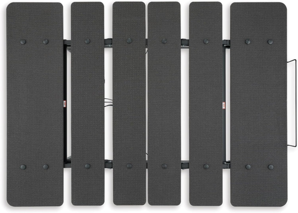 Signature Design by Ashley Cosmic Power Base Traditional King Adjustable Base with Head and Foot Incline, Wireless Remote and USB Ports, Black