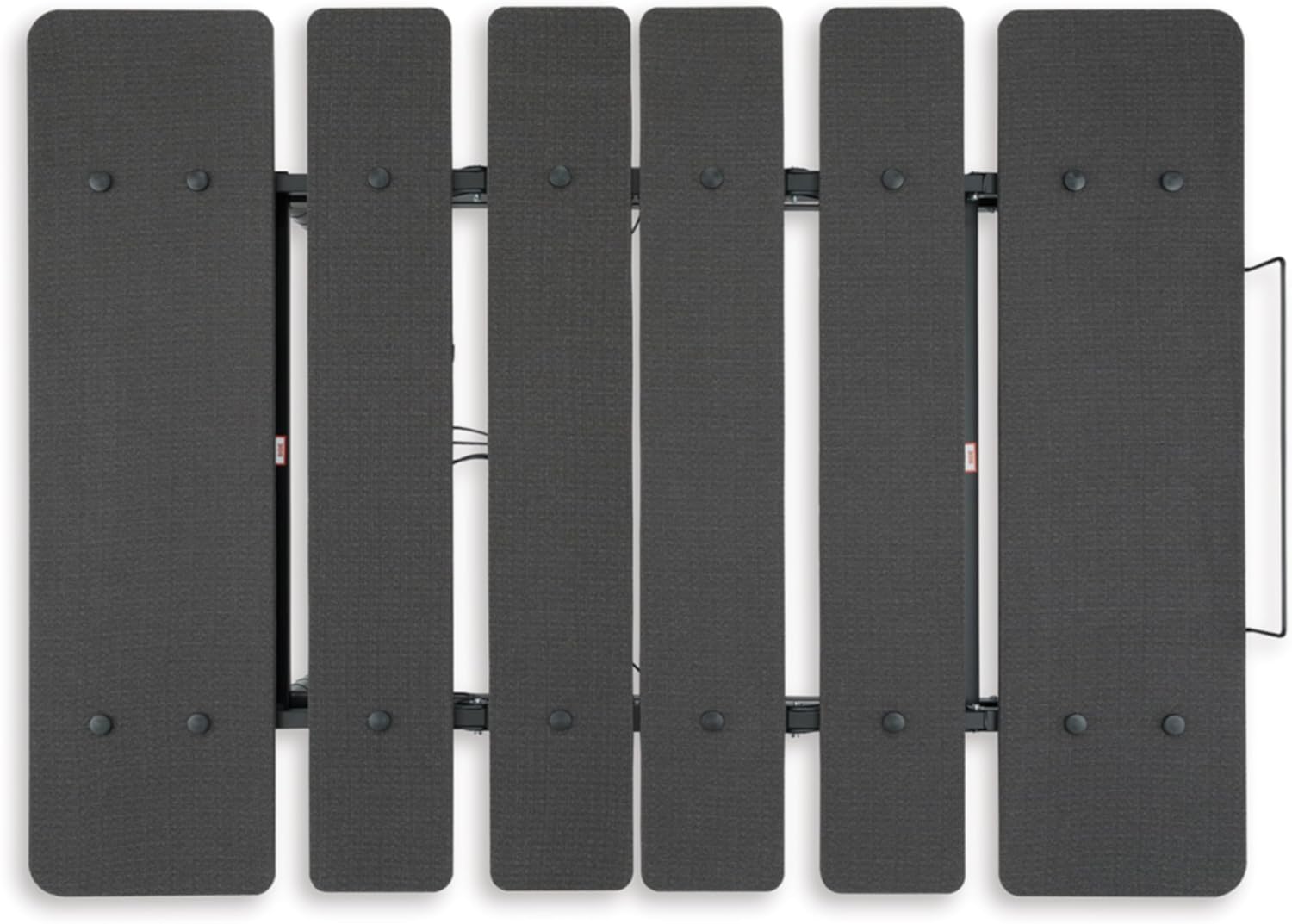 Signature Design by Ashley Cosmic Power Base Traditional King Adjustable Base with Head and Foot Incline, Wireless Remote and USB Ports, Black