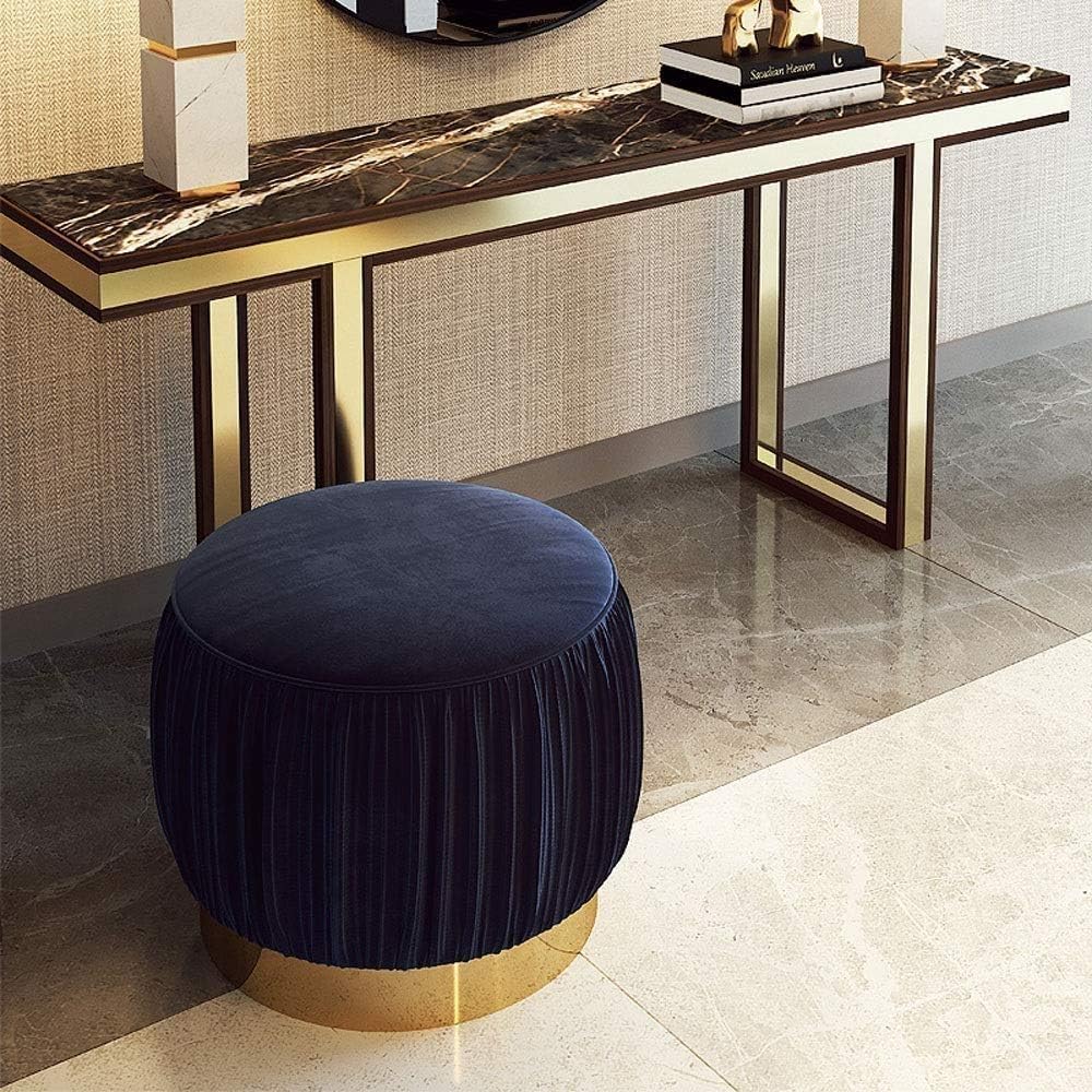 BTZHY Vanity Chair,Footstool Waterproof Washable Shoe Bench Dressing Stool Makeup Chair Creative Sofa Modern Minimalist Stool