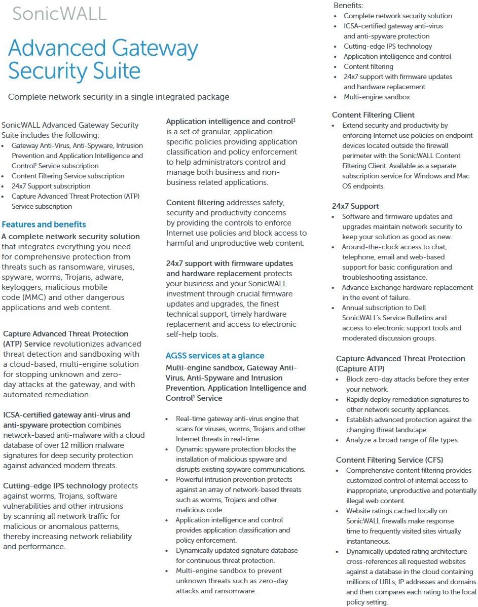SonicWall Firewall SSL VPN - License - 25 Users (01-SSC-8632) - Secure Remote Access for Encrypted, Policy-Controlled Connectivity Across Any Device