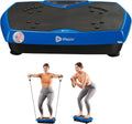 Lifepro HexaPlate Vibration Plate Exercise Machine with Magnetic Acupoints & 9 Presets — Whole Body Vibrating Platform Machine with Resistance Bands — Vibration Plate for Lymphatic Drainage & Home Gym