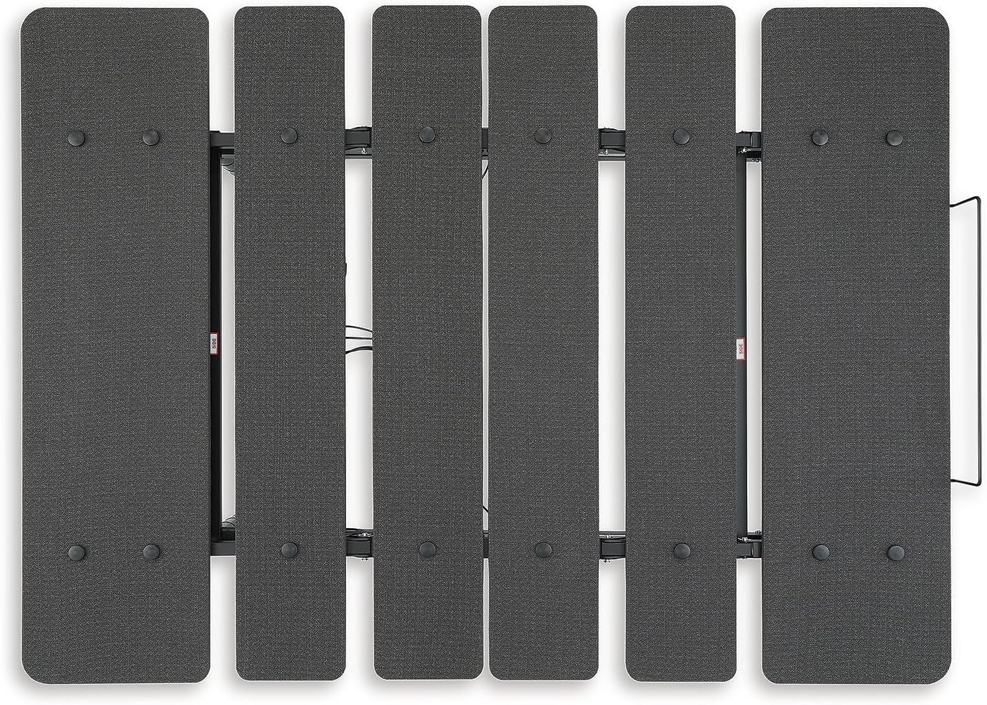 Signature Design by Ashley Cosmic Power Base Traditional Queen Adjustable Base with Head and Foot Incline, Wireless Remote and USB Ports, Black