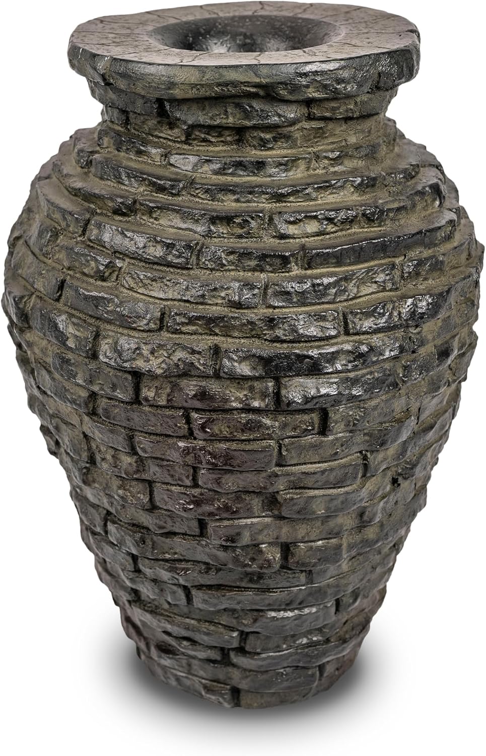 Aquascape Stacked Slate Urn Fountain, 24 inch H (61 cm), 78359
