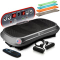 Lifepro Waver Vibration Plate Exercise Machine – High-Intensity Vibration Plate for Lymphatic Drainage – Full-Body Workout Vibrating Platform with Loop Bands – Fitness Equipment for Strength & Toning