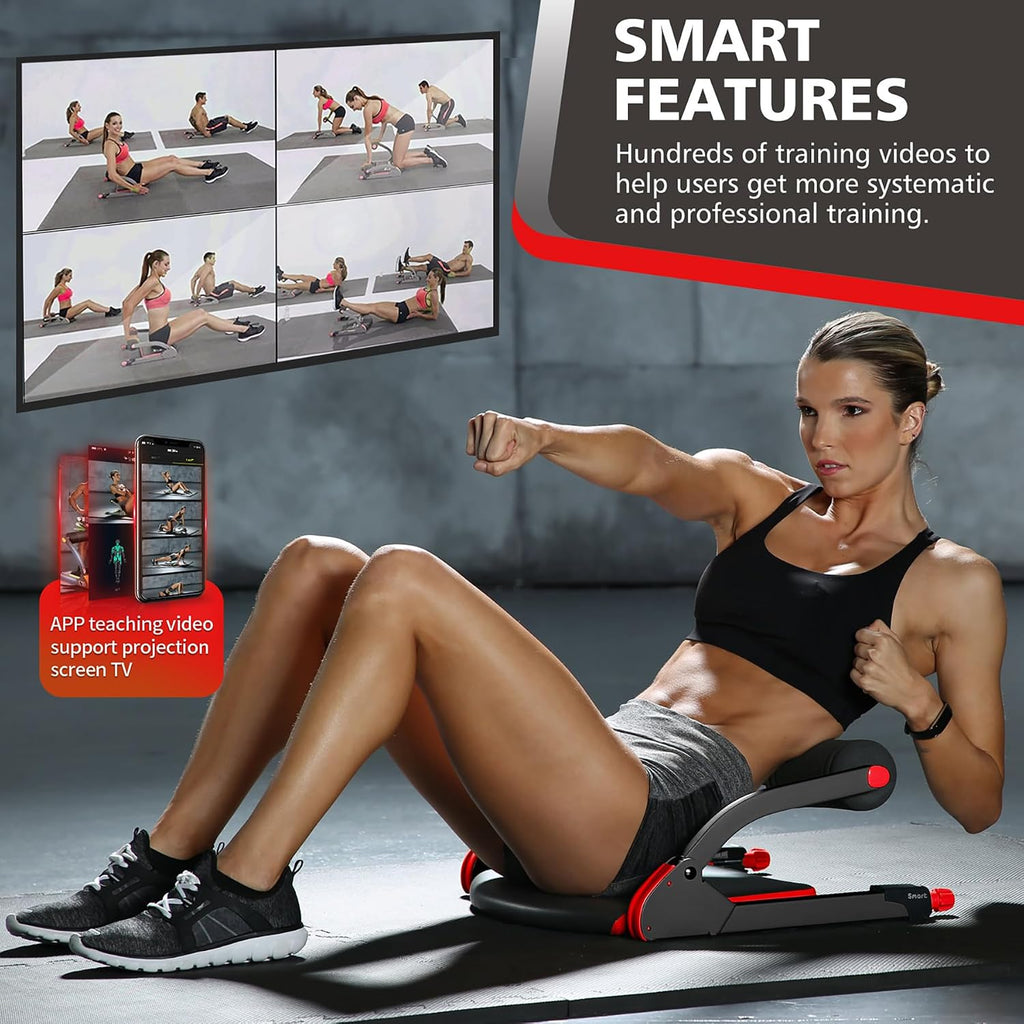 Wonder Core Smart, Ab Machine, Ab Workout Equipment, Sit Up Machine & Exercise Equipment, Ab Crunch Machine for Stomach Workout, Ab Core Trainer Abdominal Machine for Home Gym