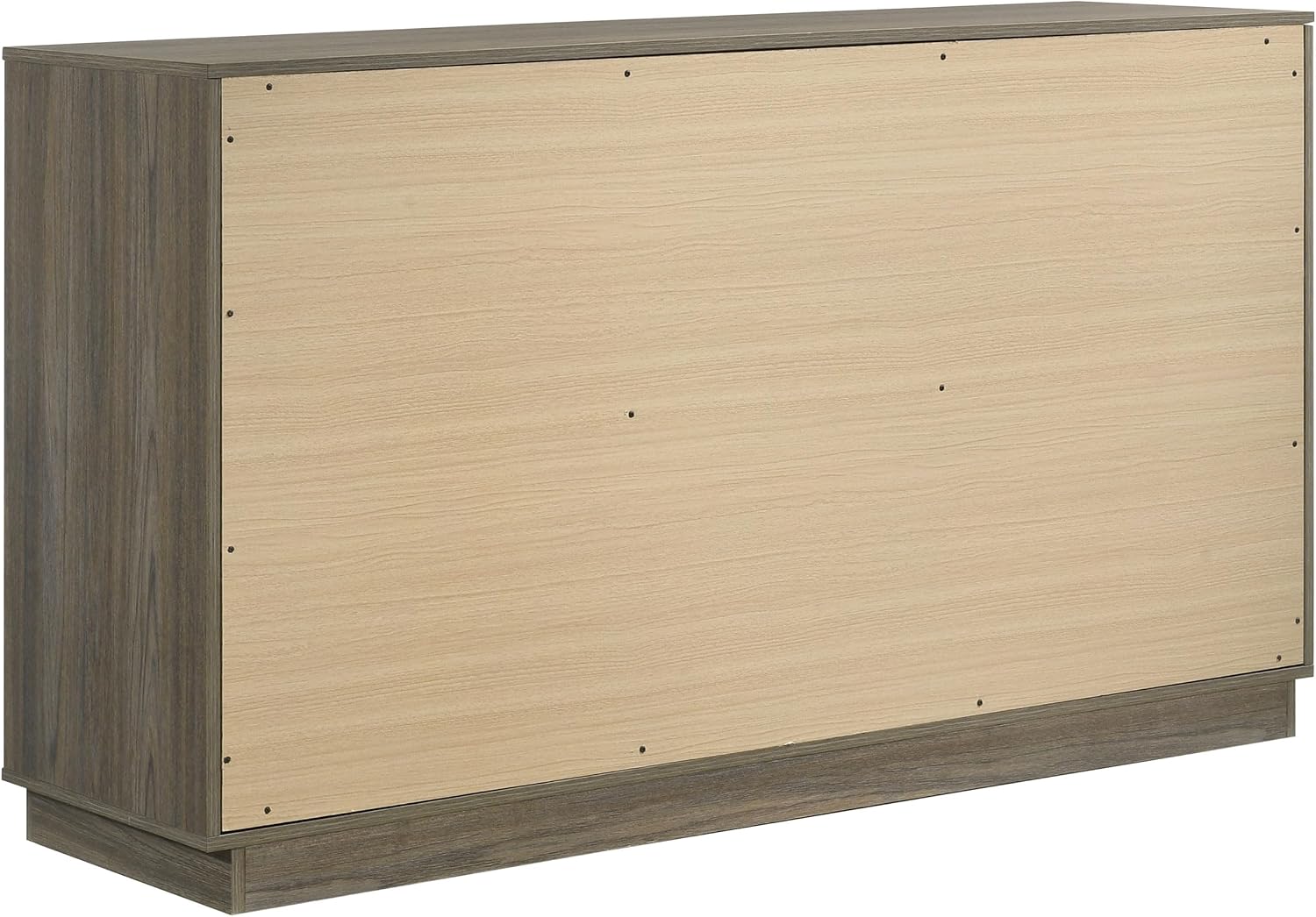 Coaster Home Furnishings Fenwick Not Assigned 4-Piece Bedroom Set California King Size Bookcase Bed Frame 48-inch Headboard Grey Oak/Almond 224981KW-S4