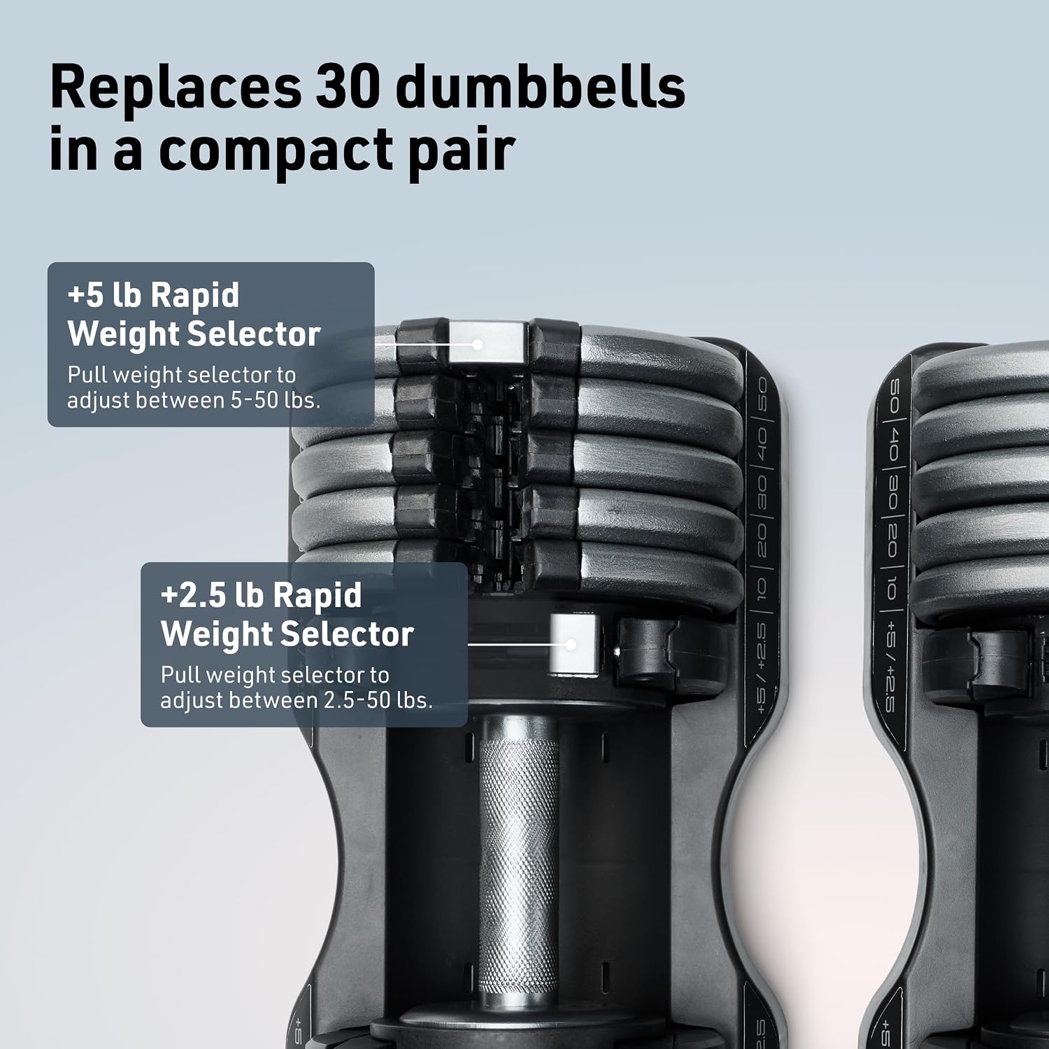 NordicTrack Select-a-Weight Adjustable Dumbbells