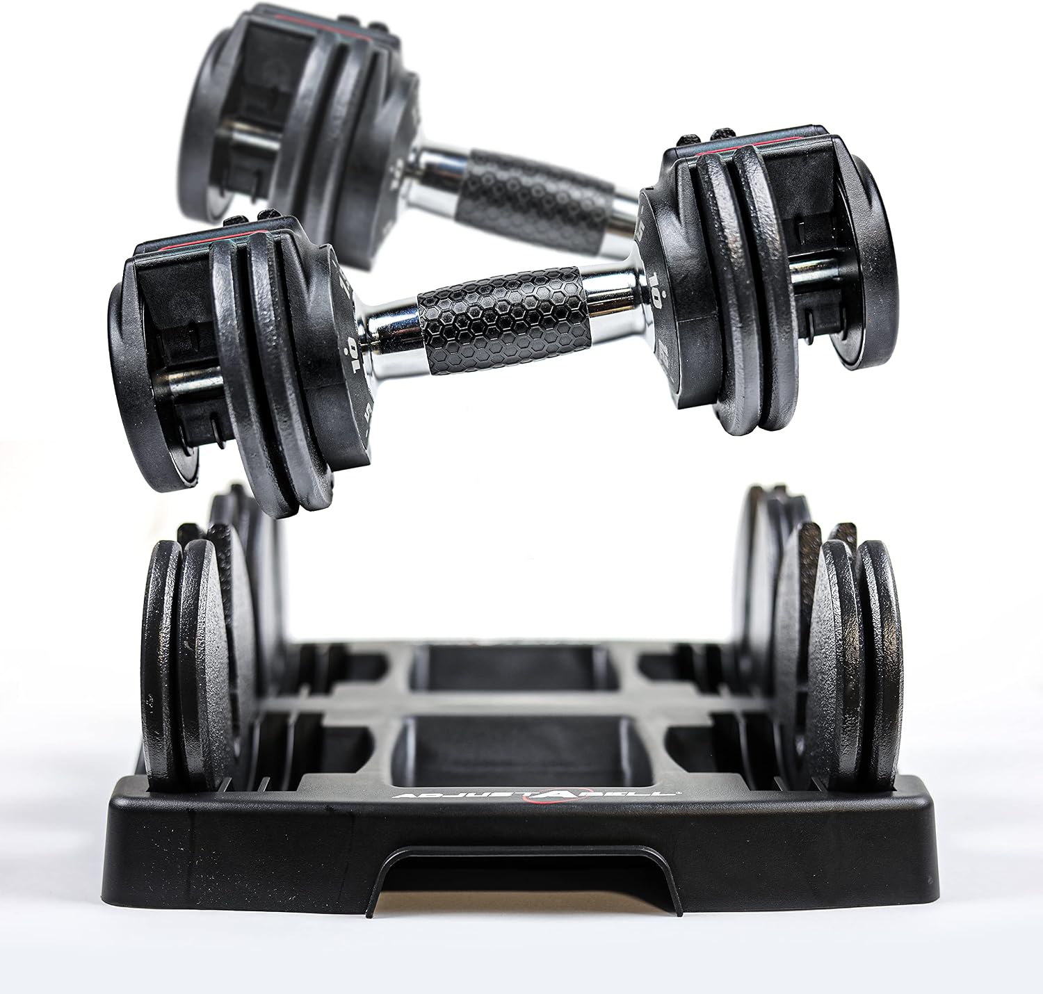 CAP ADJUSTABELL Adjustable Dumbbell Weights - Singles & Pairs | 12.5 lb, 25 lb & 55 lb | Multiple Handle Options