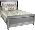 New Classic Furniture Valentino Wood Full Bed, Silver